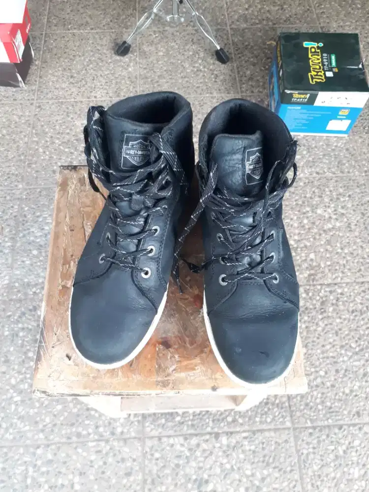 Sepatu harley davidson Midland black ukuran 42