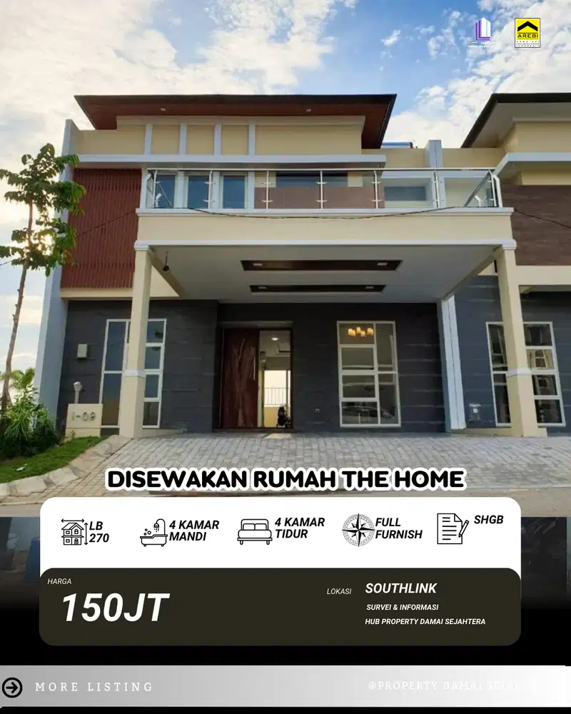 Breaking news!!! Disewakan cepat rumah mewah the home full renovasi