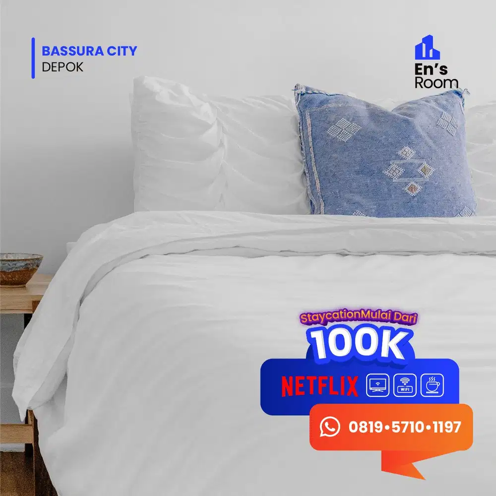 Promo Staycation Penginapan Transpark Bintaro  En'sRoom Jumat