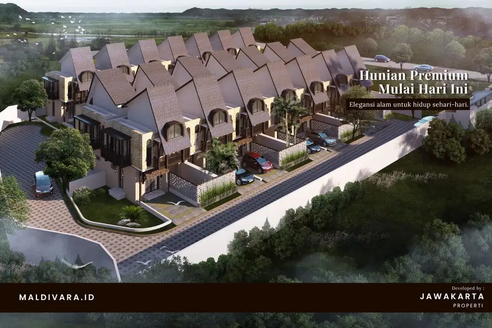 DIJUAL VILLA  2 LANTAI KOTA BATU MALANG