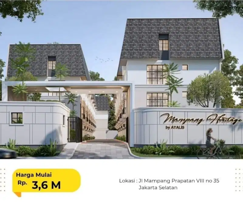 DI JUAL RUMAH BARU MAMPANG PRAPATAN JAKARTA SELATAN