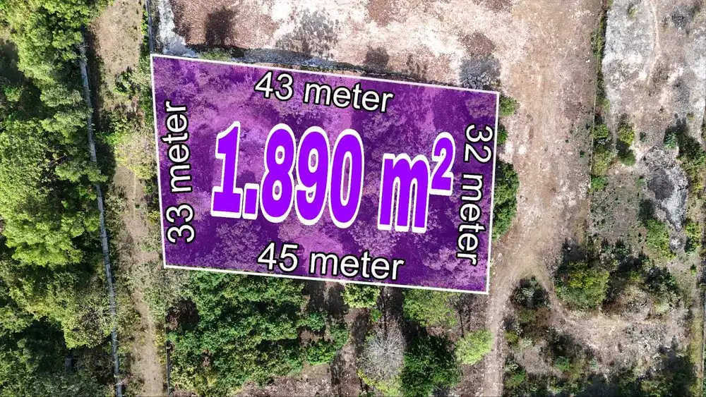 Tanah Lingkungan Kampus di Unud Jimbaran Kuta Selatan Badung Bali