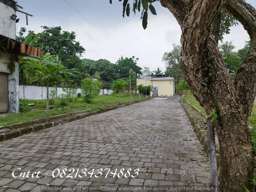 Tanah kavling dijual dekat Perkantoran Sleman, Lt 104 – 117m2