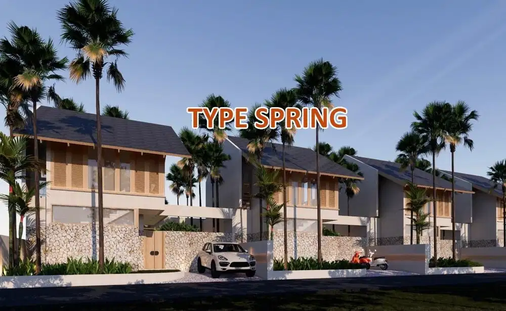 Dijual Villa 3 Kamar Tidur di tengah areal villa elite di Jimbaran.