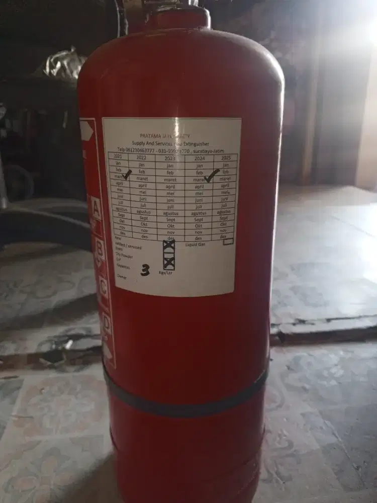 Apar AX Extinghuiser Dry powder 3kg