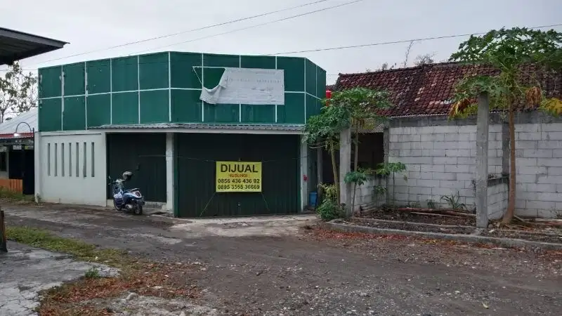 Jual Ruko siap pakai di jalan jogja wonosari Siyono Gunungkidul