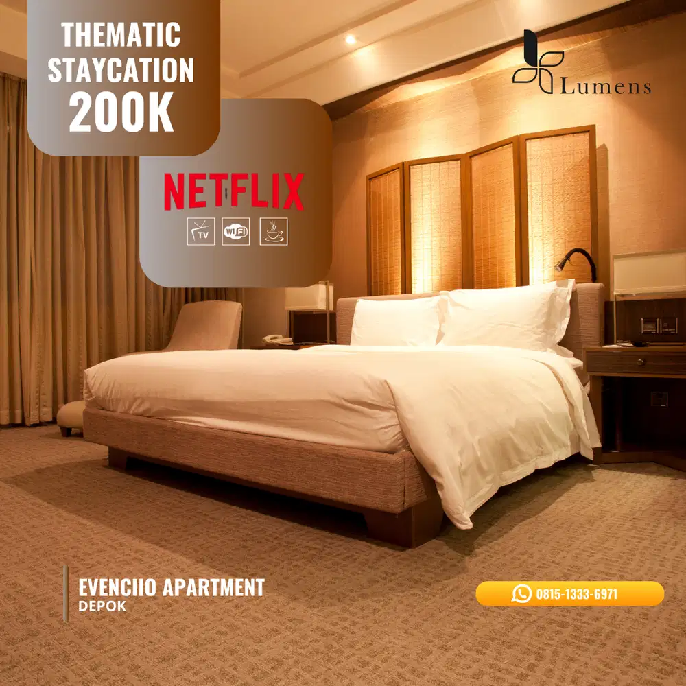 Sewa Apartemen Luxury Evenciio Depok
