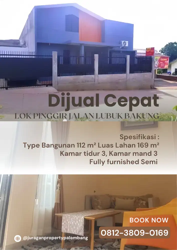 Jual rumah murah palembang