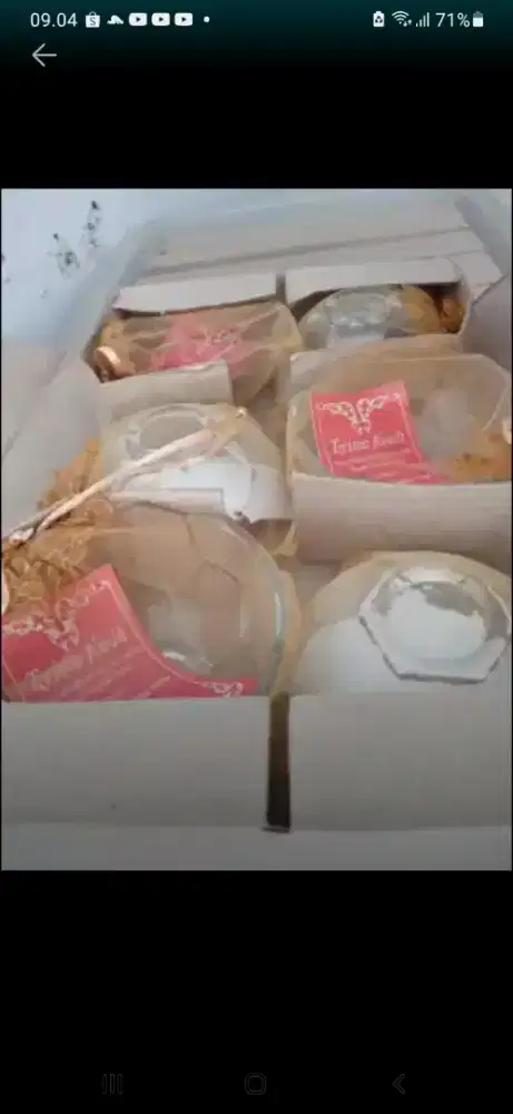 Mangkuk sovenir 60 pcs