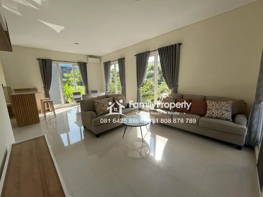 Rumah Furnished 2 lantai di Candi Golf, Semarang