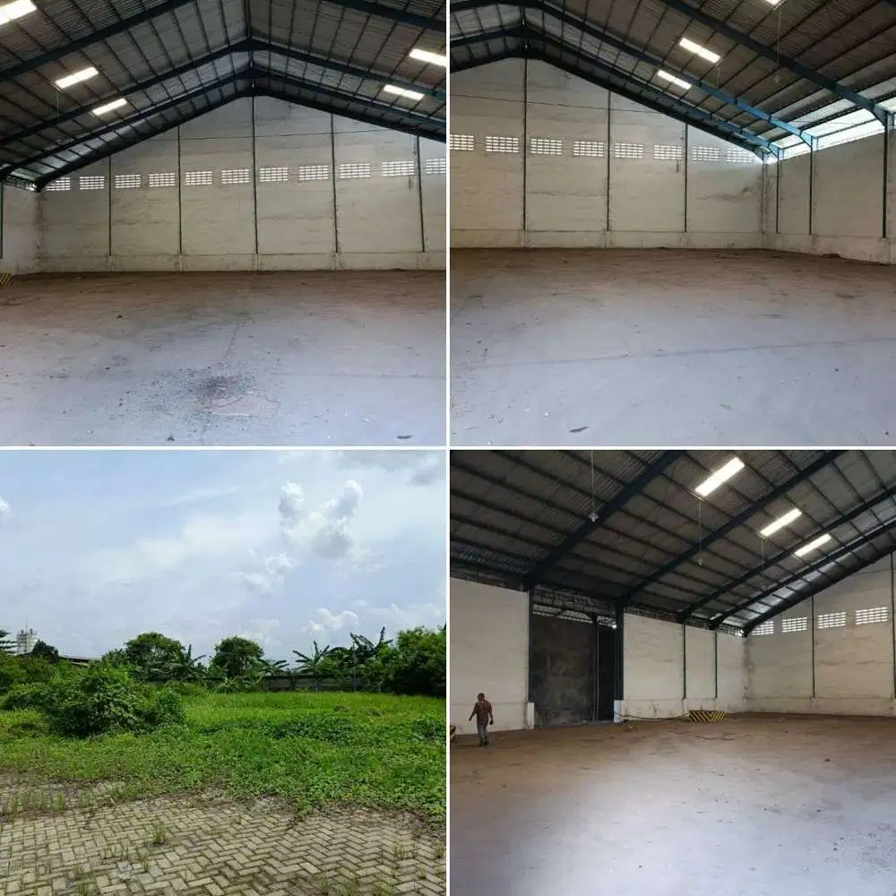 Disewakan Gudang ex Pabrik Siap Pakai