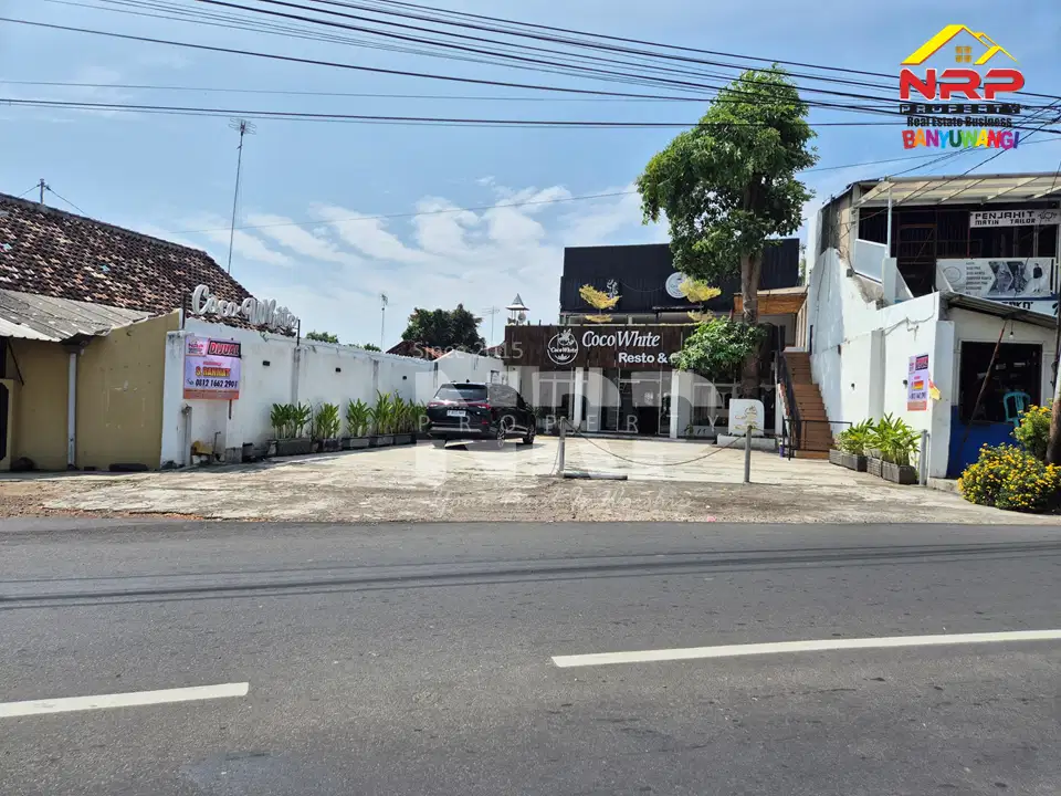 Dijual Ex Resto & Cafe Strategis di tepi Jl. Widuri - Banyuwangi