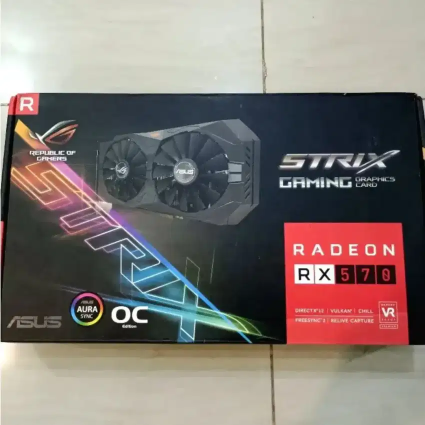 VGA ASUS ROG STRIX 4GB DDR5 256BIT OC SERIES