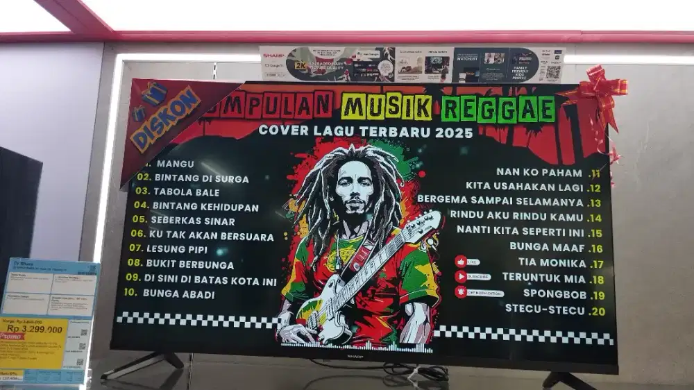 Tv Sharp 43 inch geogle tv