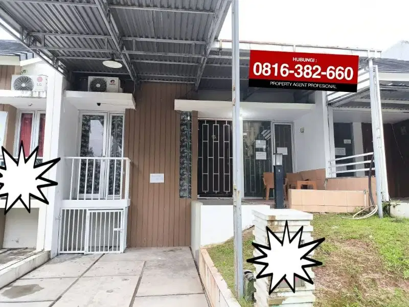 Disewakan Rumah 54/98 CGC Furnished Summerset West Palembang
