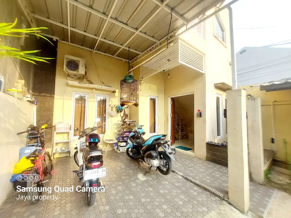 Rumah cluster 2lantai di jatiasih LT.67m garasi mobil