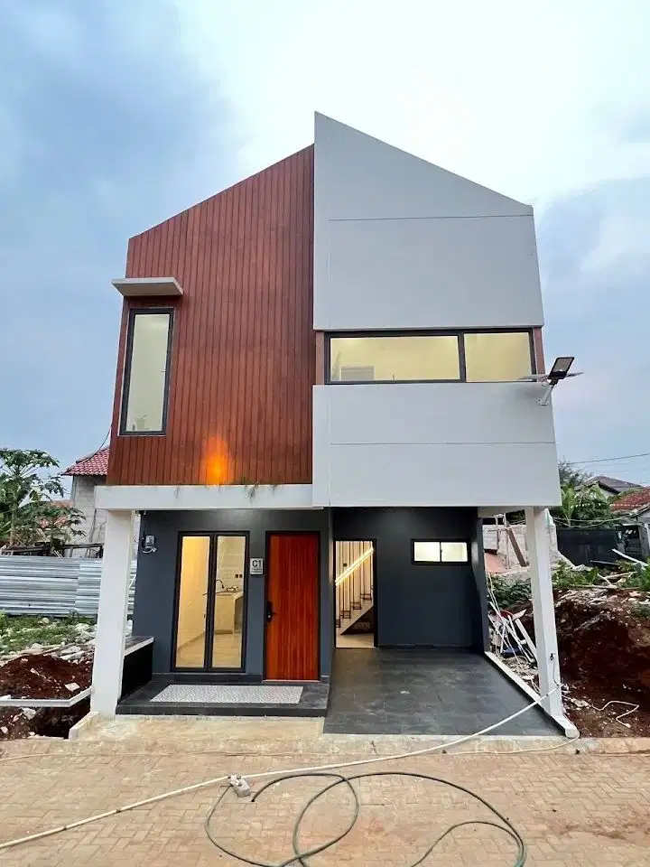 Rumah Cluster Mewah murah nego strategis kpr Curug Depok