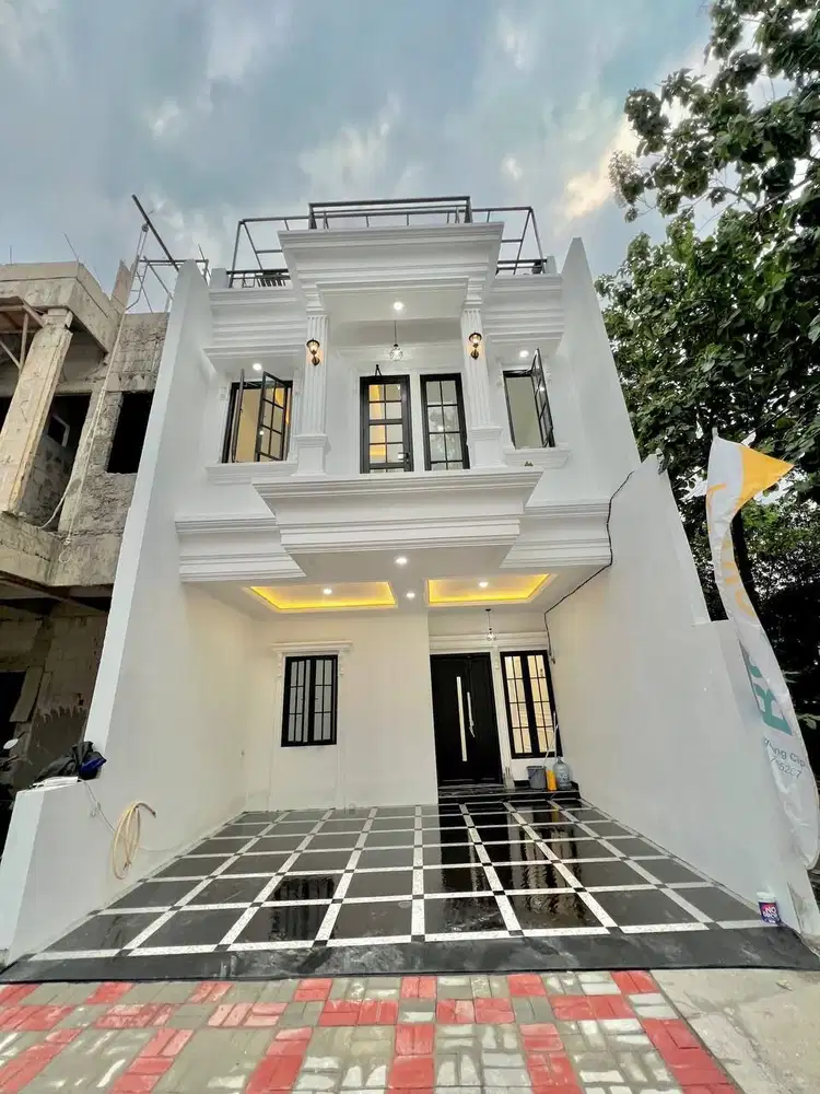 Jual Rumah murah dekat Toll dan UI Depok roftop