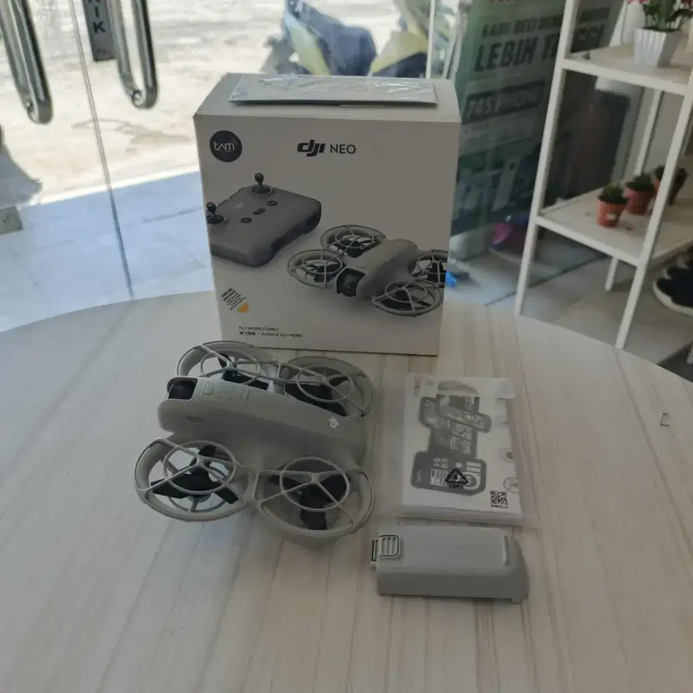 DRONE DJI NEO BASIC FULLSET SUPER MULUS NO MINUS
