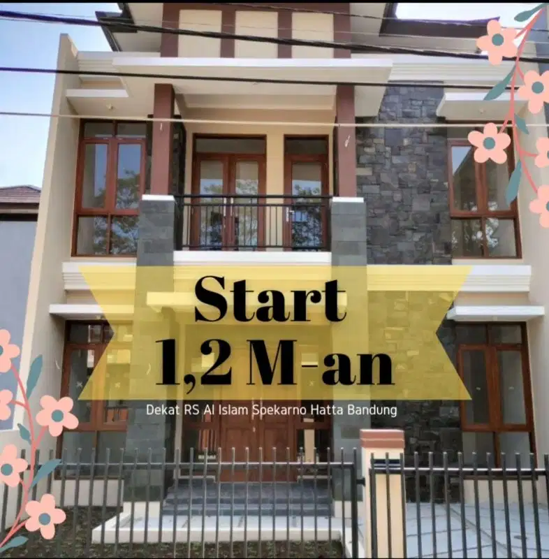 Rumah Ala Vintage Nan Mewah di sayap Margahayu raya metro mim kota Bandung