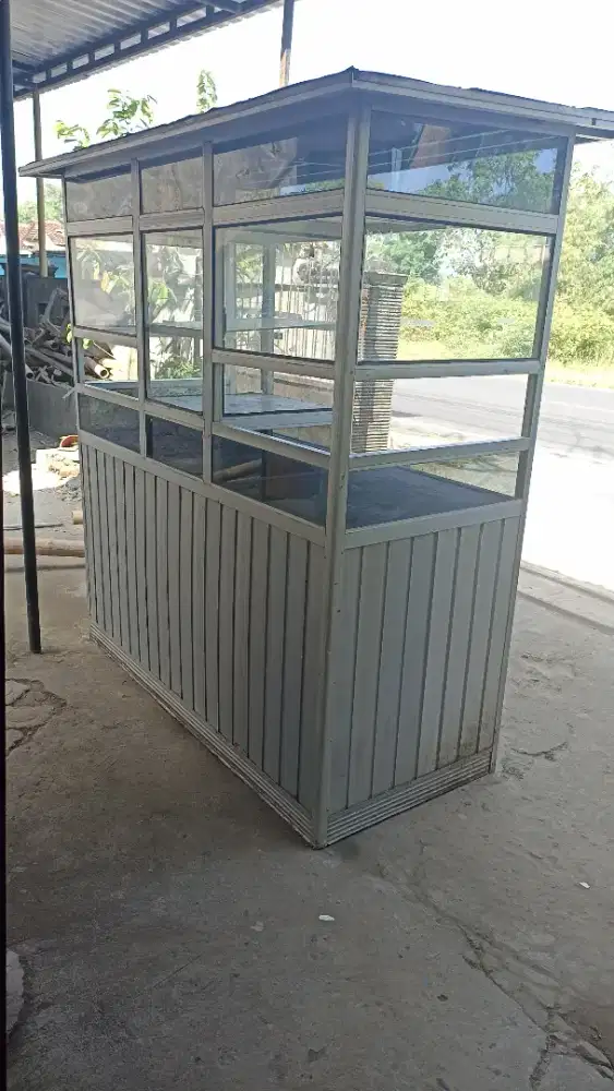 gerobak alumunium bekas