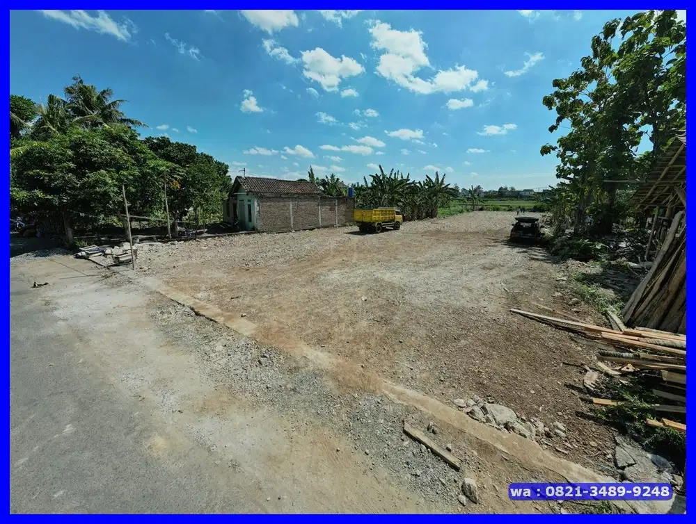 2 Jutaan Tanah Hook di Imogiri Timur, Dekat Sultan Agung Bantul