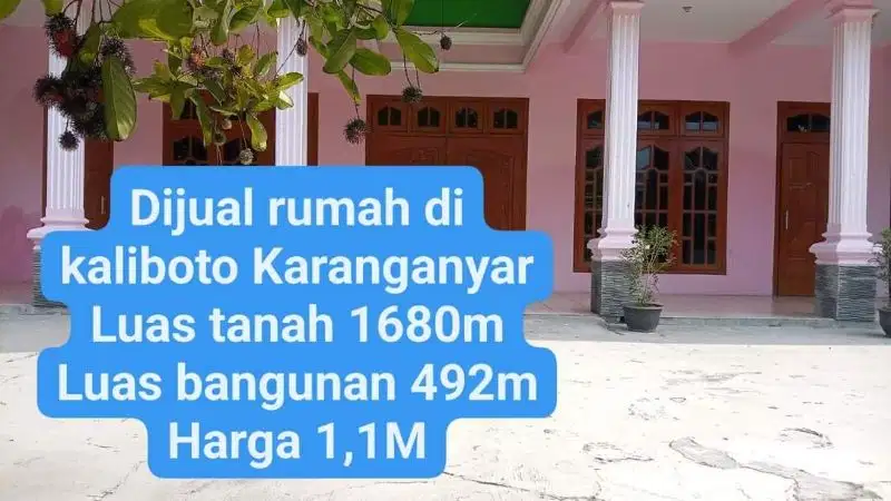 Dijual rumah siap huni di kaliboto Karanganyar