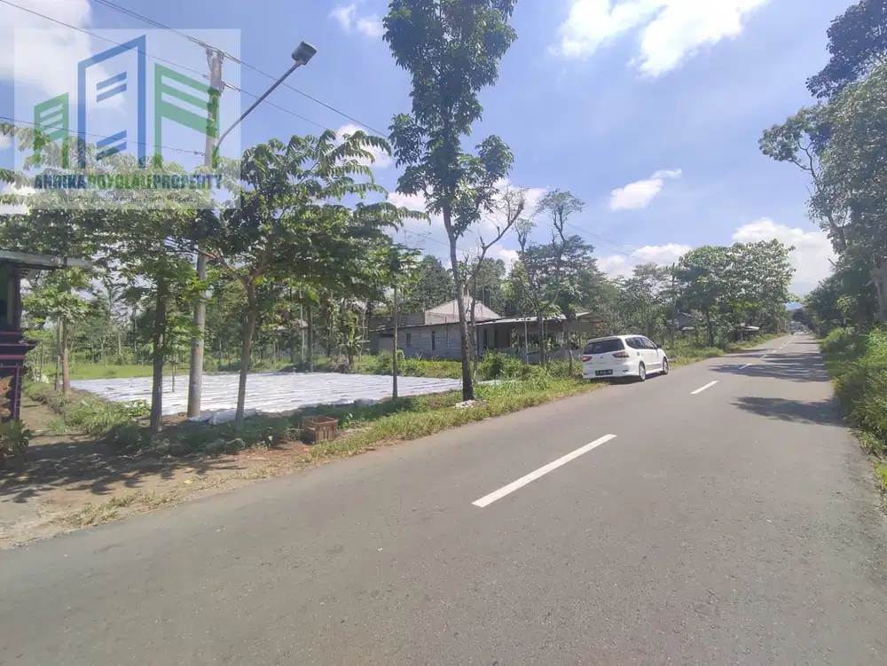 Tanah strategis pinggir jalan raya kenteng boyolali
