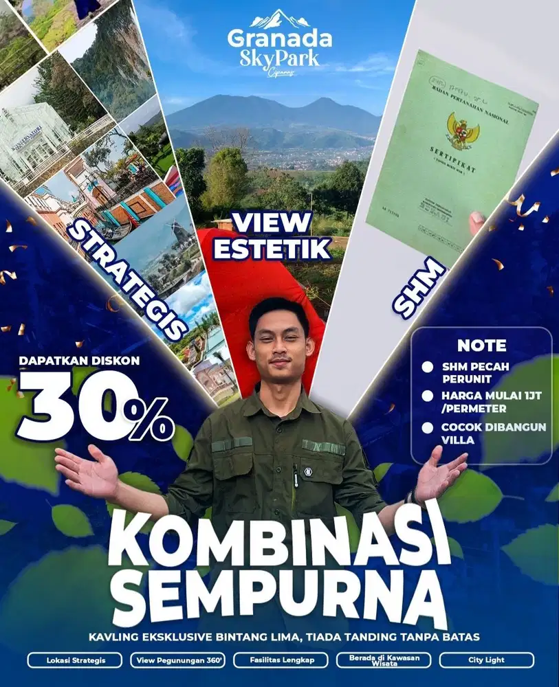 Kavling Ekslusif Bintang Lima Tiada Tanding Tanpa Batas
