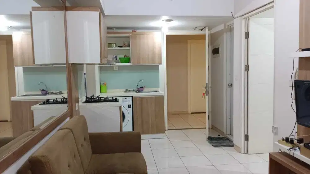 ready sewa unit 2bed apartemen Summarecon Bekasi full furnished