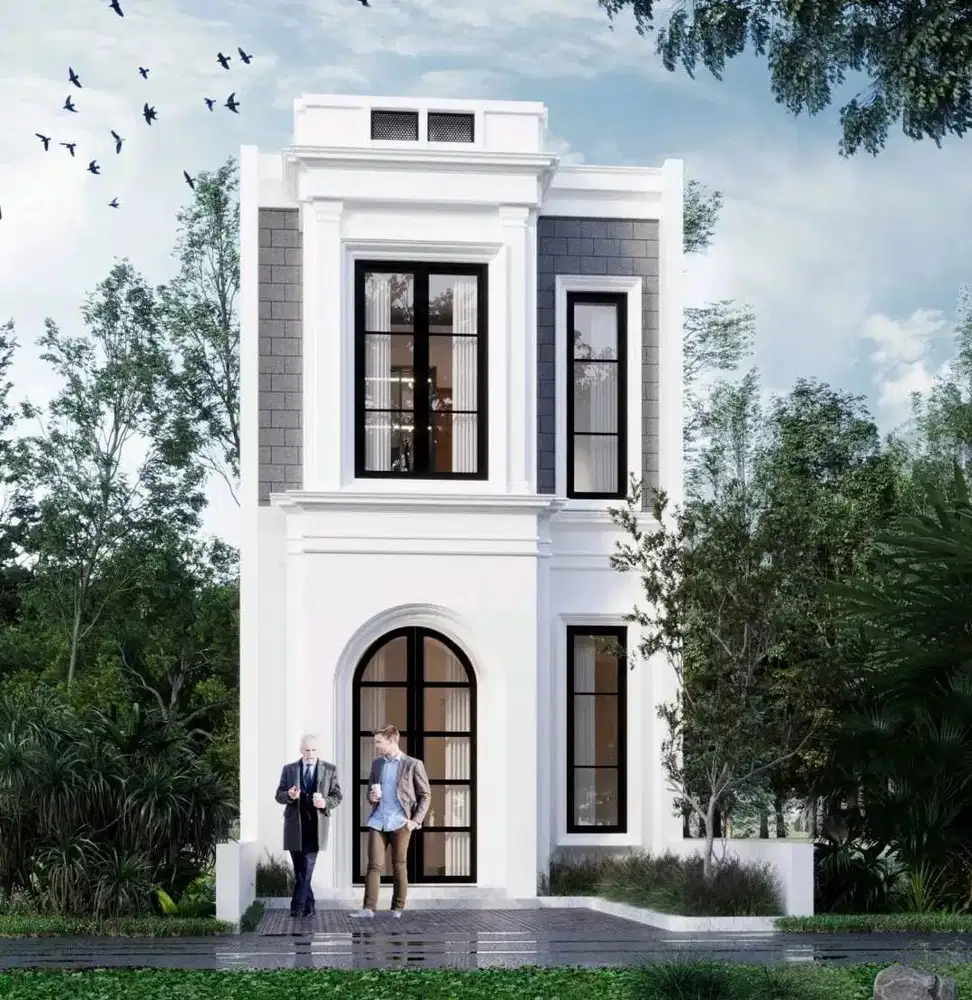 Rumah Cluster Fairway Kemang Residence 2 Lantai Type Classic Colonial