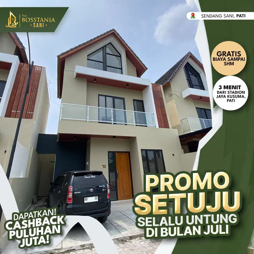 Hunian Mewah Tengah Kota Pati Dekat Al Azhar dan RS Mitra Bangsa