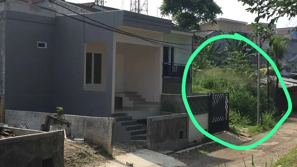 Tanah Kavling Bogor Kota 207 m² di Jual BU Siap Bangun