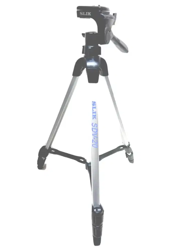 Tripod Slik SDV-20 Camera with Three way Pan Head Sekon