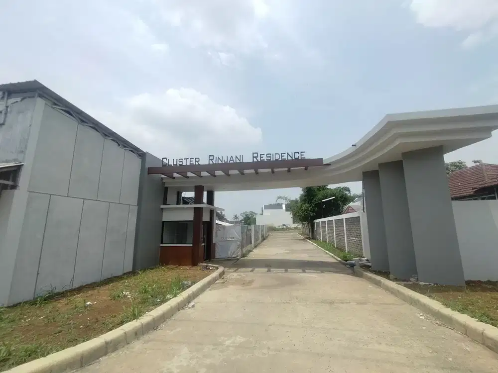 Rumah Cluster Rinjani depan Komplek IPB Sukabumi Konsep Scandinavian