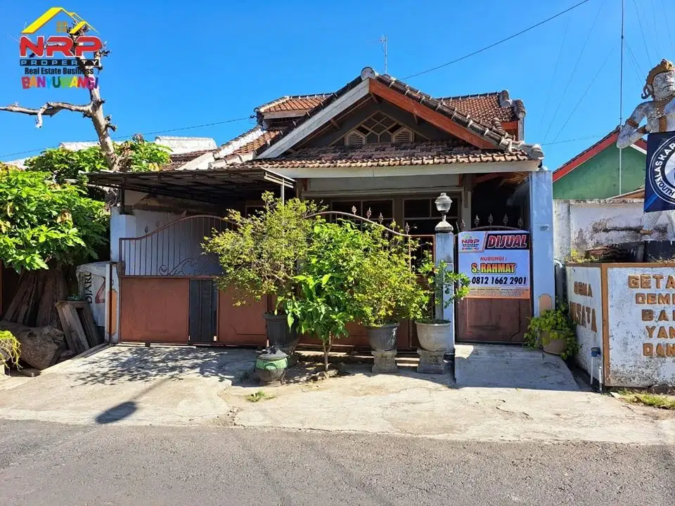 Dijual Rumah Hook Siap Huni 200 Meter dari SMKN 1 Glagah - Banyuwangi