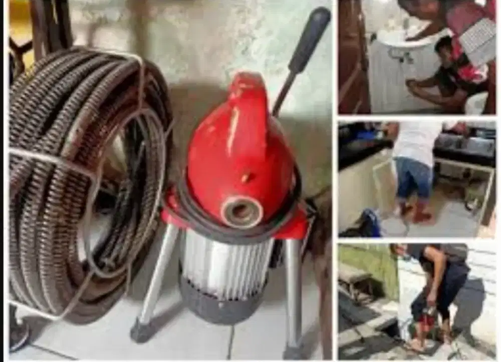 Tukang ledeng Pipa mampet/saluran tersumbat pasang/Servi/Pompa/Tandon