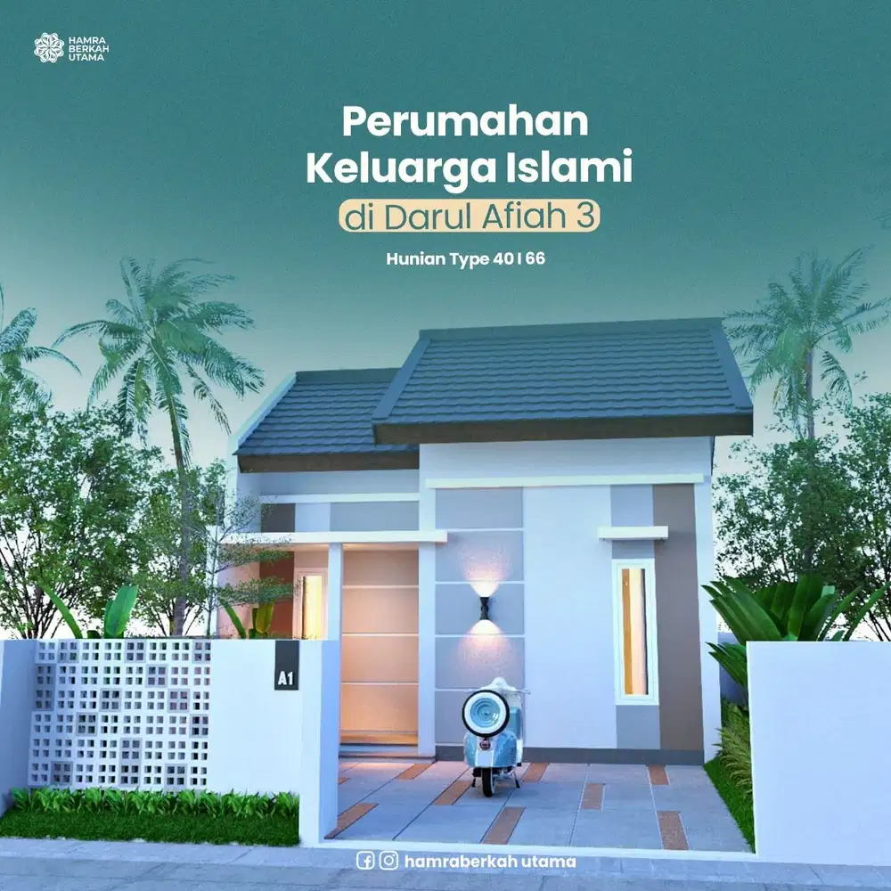 Rumah dalam kota Makassar tanpa Riba