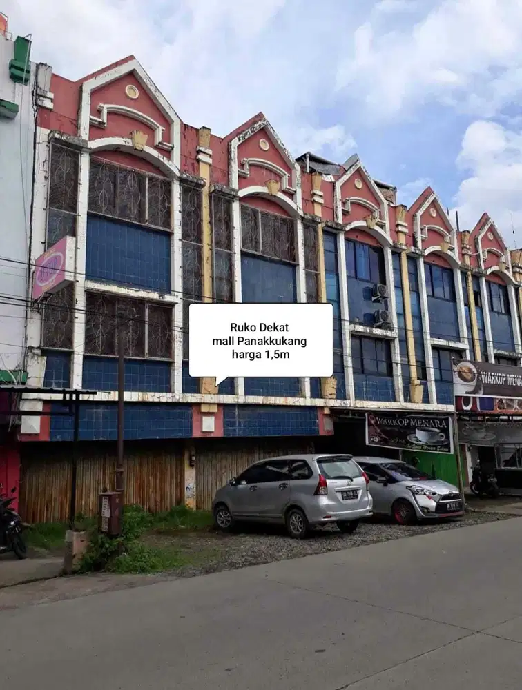 Ruko Murah samping Mall Panakukang Makassar Boulevard Pettarani