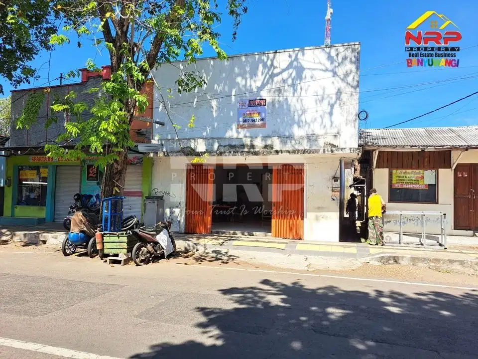 Dijual Toko Strategis di tepi Jl. Wahid Hasyim - Banyuwangi