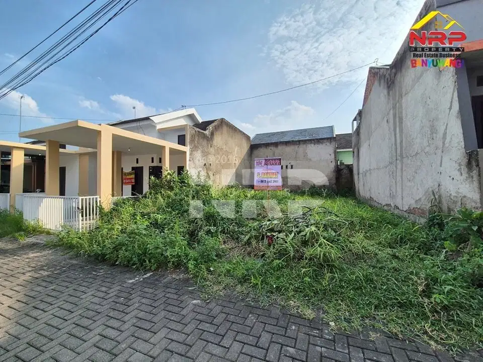Dijual Tanah Kavling dibawah Harga Pasar di Perum Bunga Residence Bwi