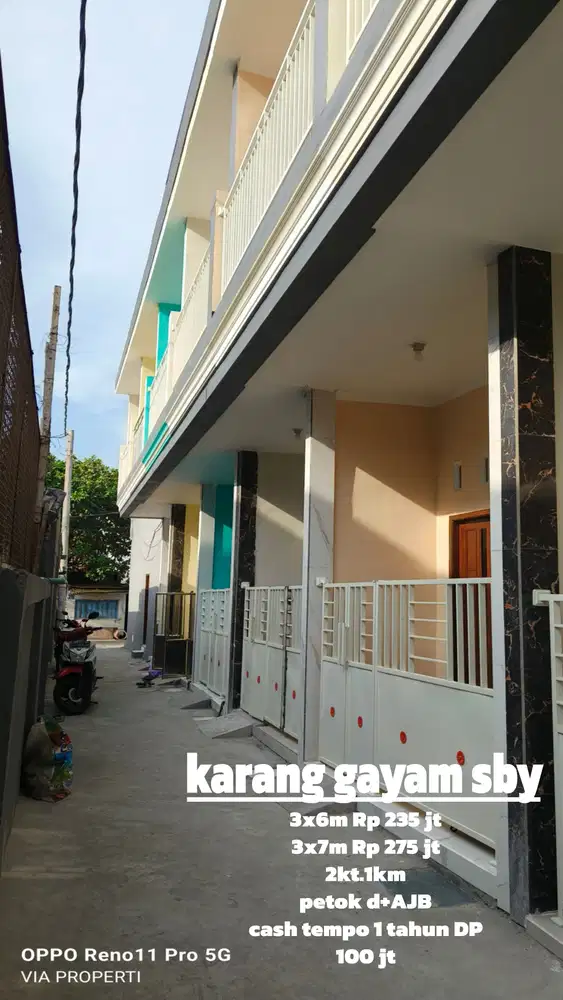 Rumah murah tambak sari