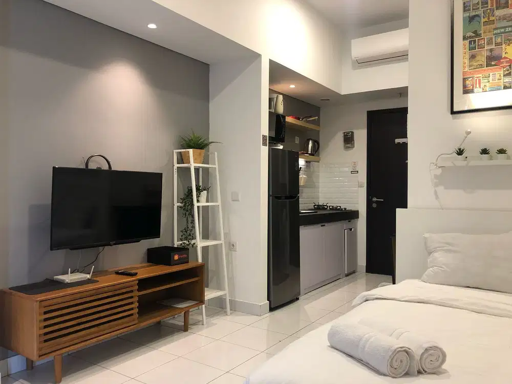 Disewakan Apartemen Full Furnished Siap Huni Bsd Cisauk Tangerang