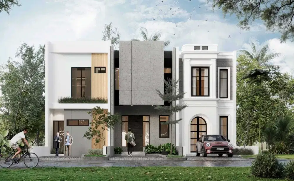 Rumah Cluster Fairway Kemang Residence 2 Lantai Dengan 3 Type Berbeda