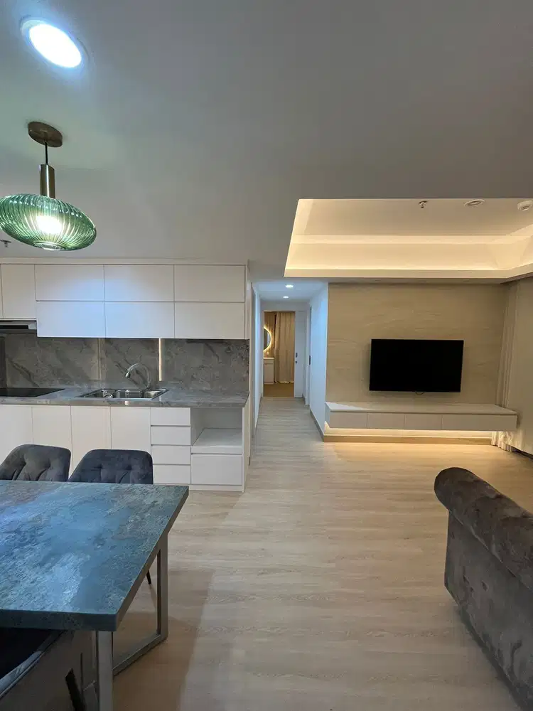 DISEWAKAN APARTEMEN EMBARCADERO BINTARO 3 BEDROOM FULL FURNISH