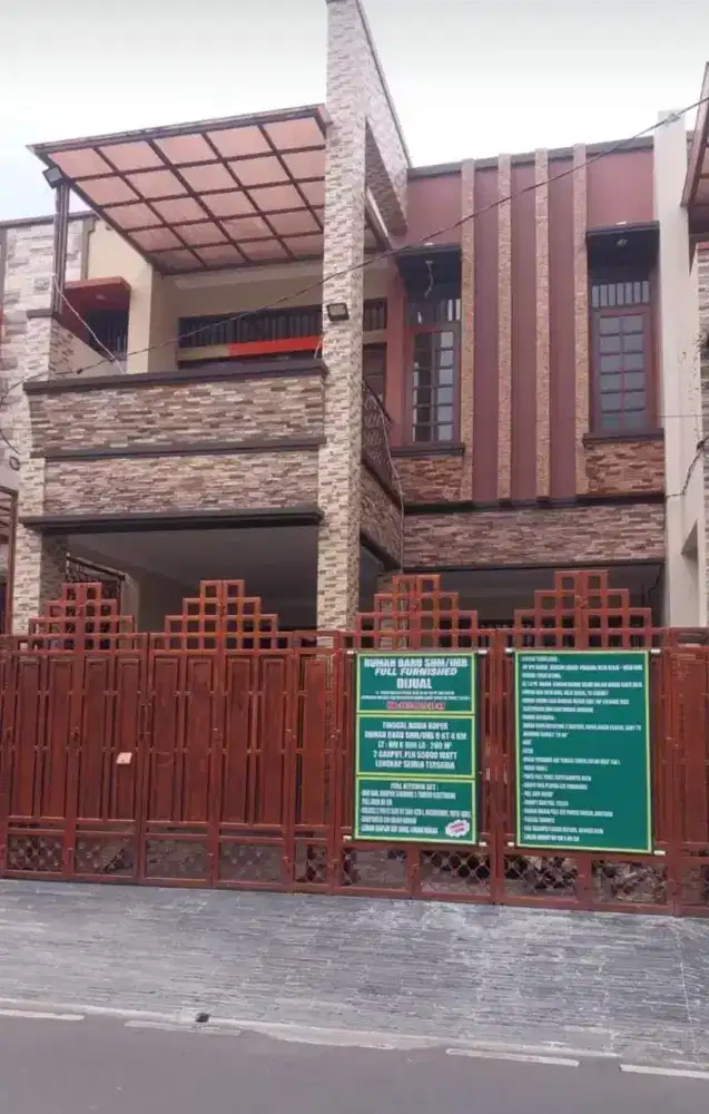 Dijual Rumah Baru Full Furnished 2 Lt SHM IMB di Duren Sawit