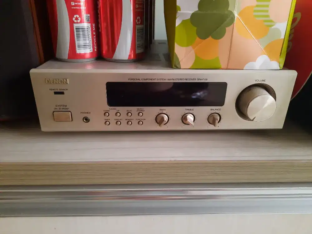 Jual mini home audio DENON SET PLUS SUB AKTIF YAMAHA