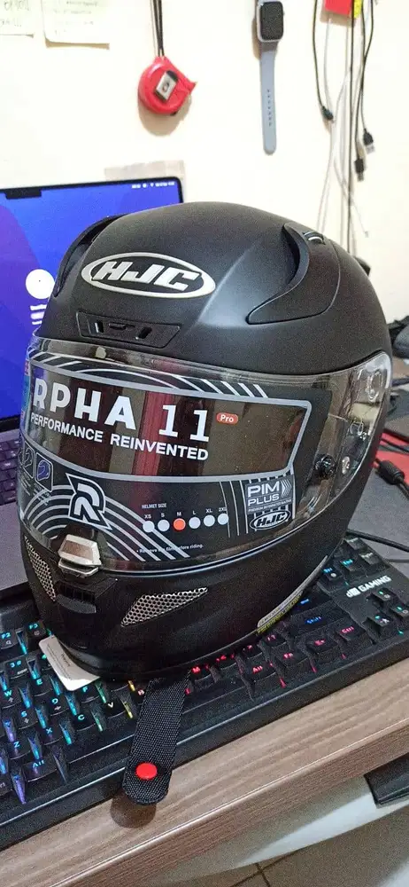 HJC RPHA 11 PRO, SIZE M, SEMI FLAT BLACK, BRAND NEW