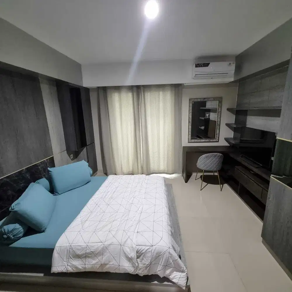 DISEWAKAN APARTEMEN EMBARCADERO BINTARO 1 BEDROOM FULL FURNISH