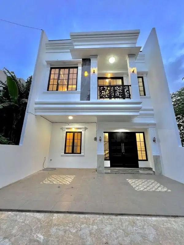 Jual rumah rooftop di Jagakarsa Jakarta siap huni